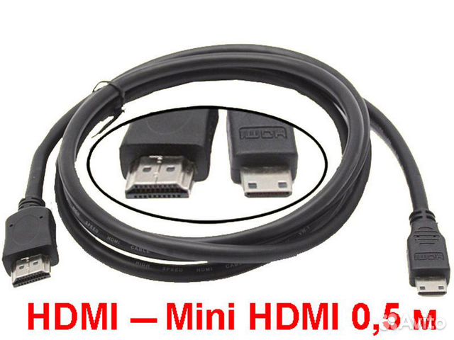 Шнур Hdmi - Mini Hdmi для портативных видеоустройс