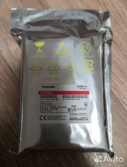 Новый Жёсткий Диск Toshiba P300 3,5
