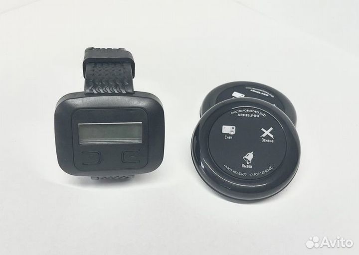 Кнопка вызова официанта Счет, часы пейджер Эконом