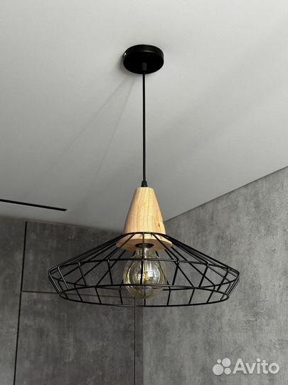 Люстра в стиле лофт