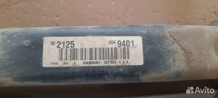 Балка задняя задний мост Mercedes GLK X204