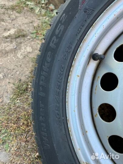 Колеса в сборе r16 зимние комплект 4 шт