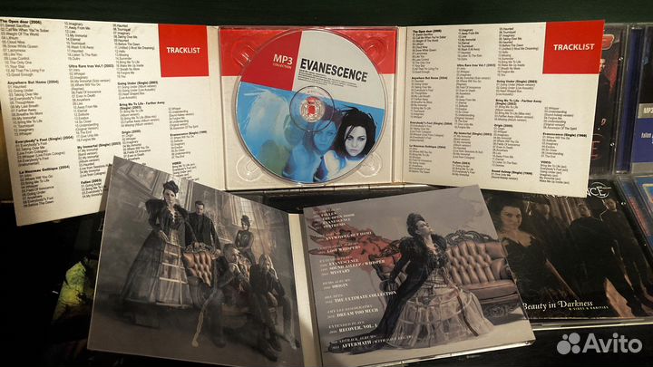 Evanescence cd-dvd диски