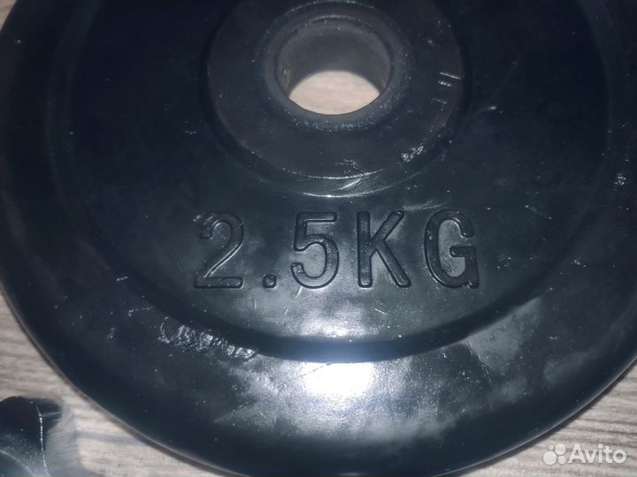 Гантеля Lite Weight 10 кг