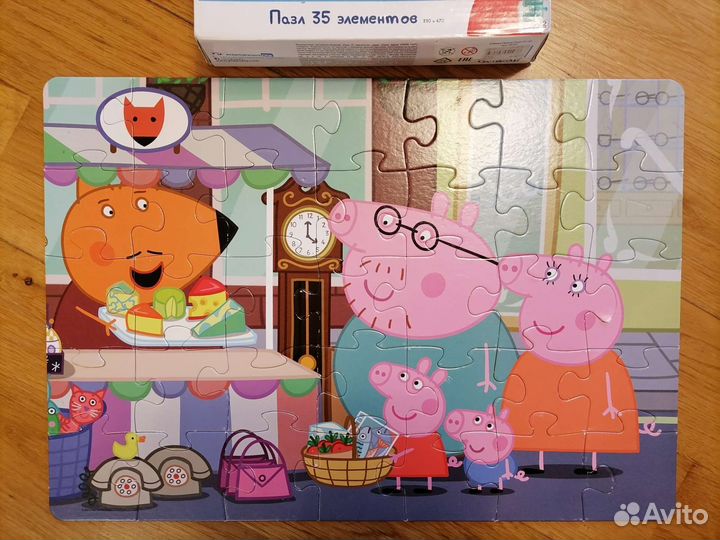 Пазлы свинка пепа