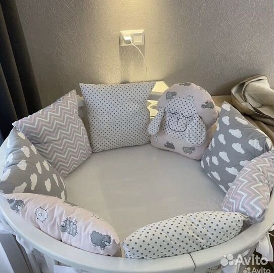 Бортики в кроватку