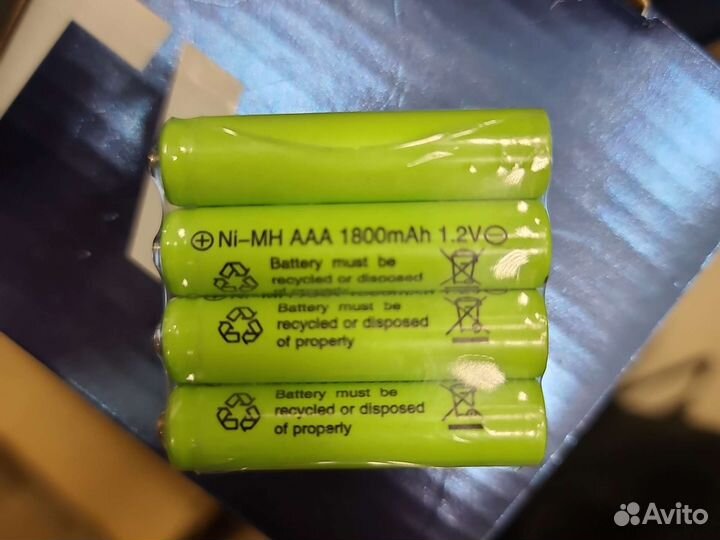 Аккумуляторы Aaa мизинчиковые 4 шт