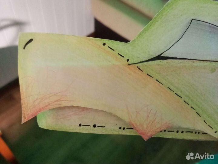 Бумажный дракон на руку