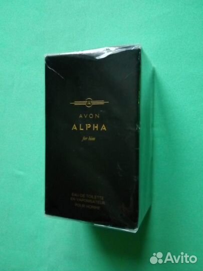 Туалетная вода Avon Alpha для него 75мл