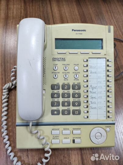 Цифровая IP атс Panasonic KX-TDA30