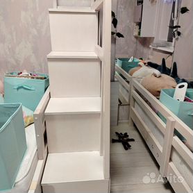 Лестница комод для двухярусной кровати