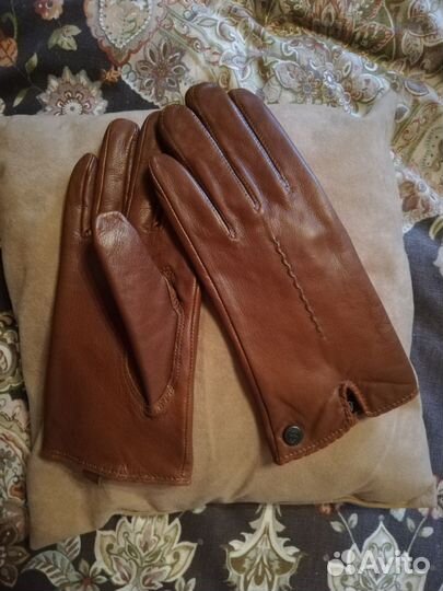 Перчатки кожаные, Италия, 8 разм