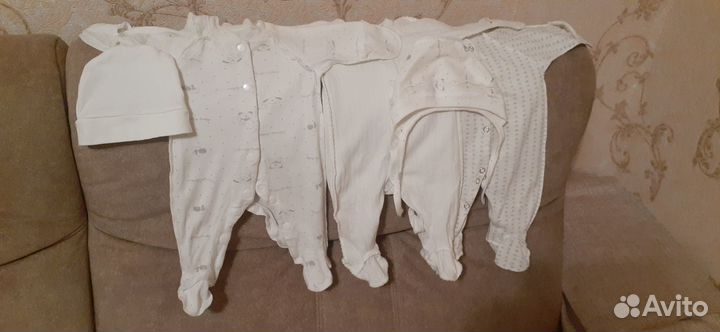 Комбинезоны на младенца 0-3 мес