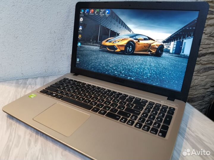 Игровой Asus 4Core/4Gb/SSD240GB /920MX 2 GB