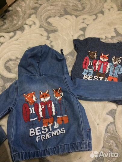 Детские вещи пакетом на мальчика размер 98