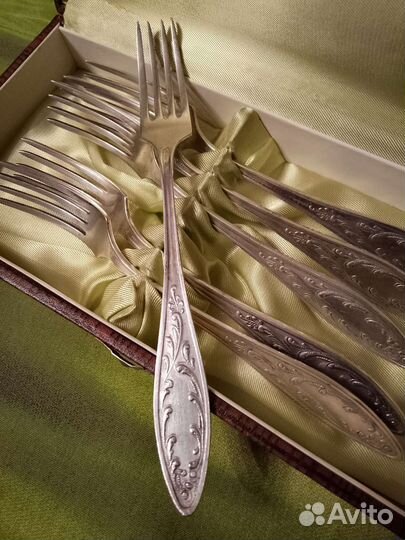 Столовые приборы мельхиор СССР
