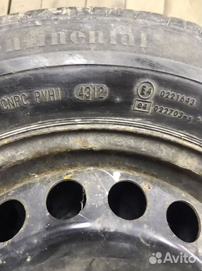 R15 Continental ComfortContact - 1 195/65, PCD 5x112 DIA 56