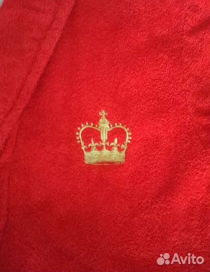 Халат махровый с вышивкой