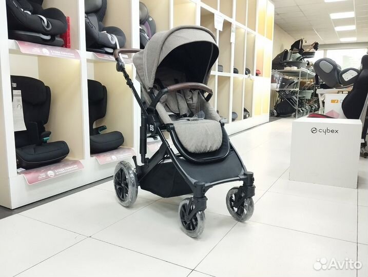 Модульная коляска 3в1 Farfello Molly Trio Beige