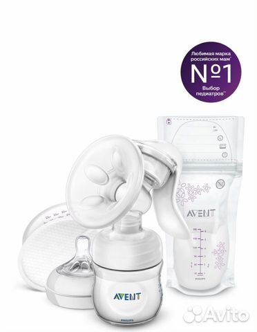Новый молокоотсос ручной philips avent