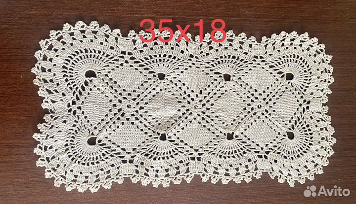 Салфетки вязаные крючком