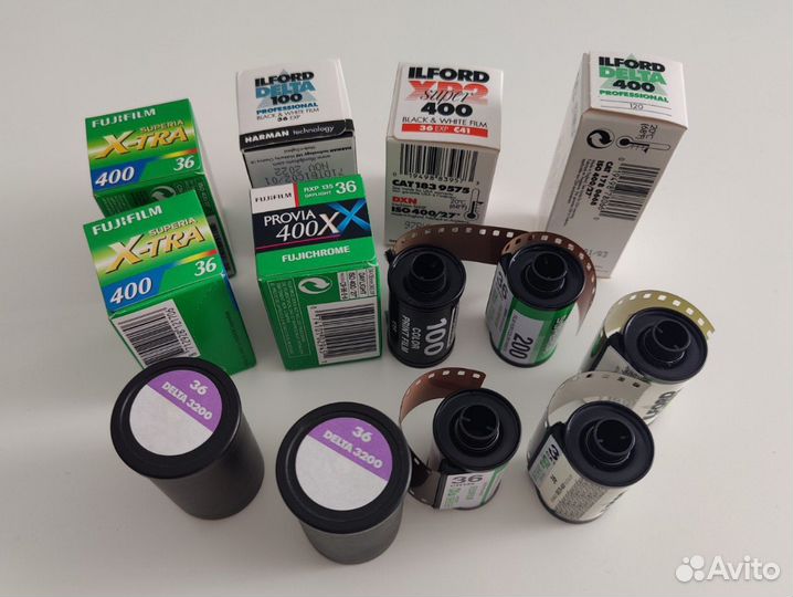 Фотоплёнка с истекшим сроком (просроченная)