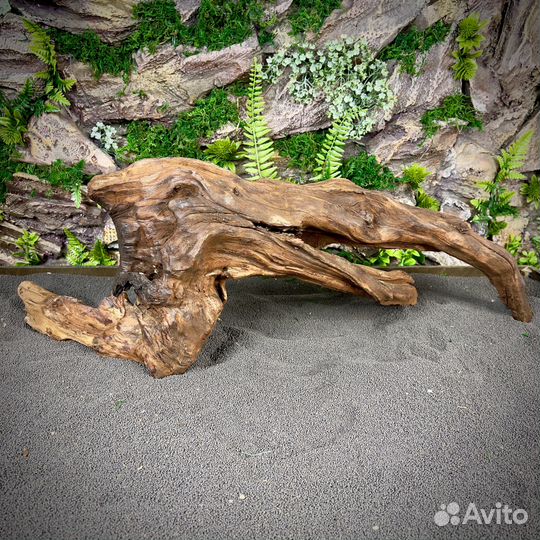 Коряга для аквариума Тиковое дерево (нкт76)