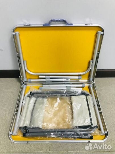 Стол складной раскладной + 2 стула