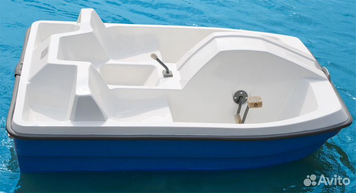 Новый катамаран (водный велосипед) Скат 3х местный