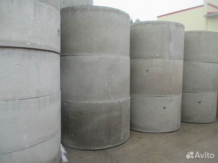 Бетонные жби кольца оптом
