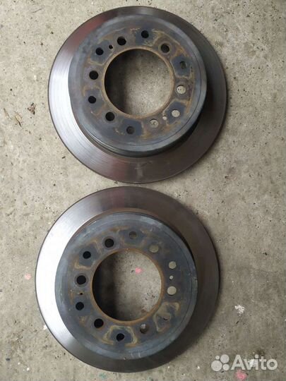 Тормозные диски на Land cruiser Prado 120