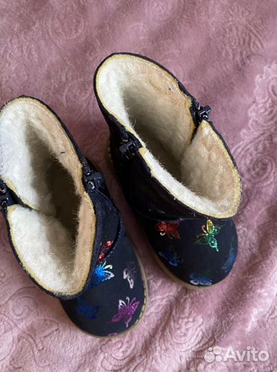 Зимние сапоги 22 размер