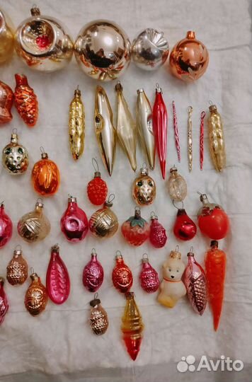 Елочные игрушки СССР