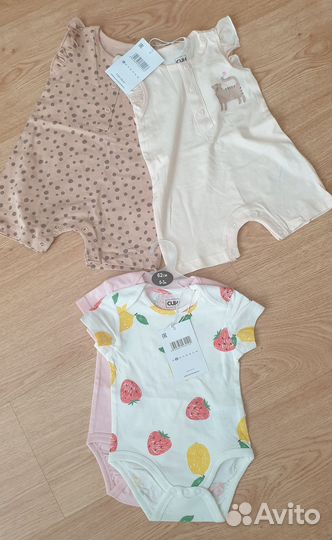 Пакет новых вещей на девочку