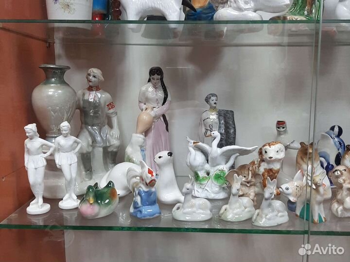 Фарфоровые статуэтки СССР и другие