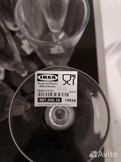 Бокалы IKEA ручной работы