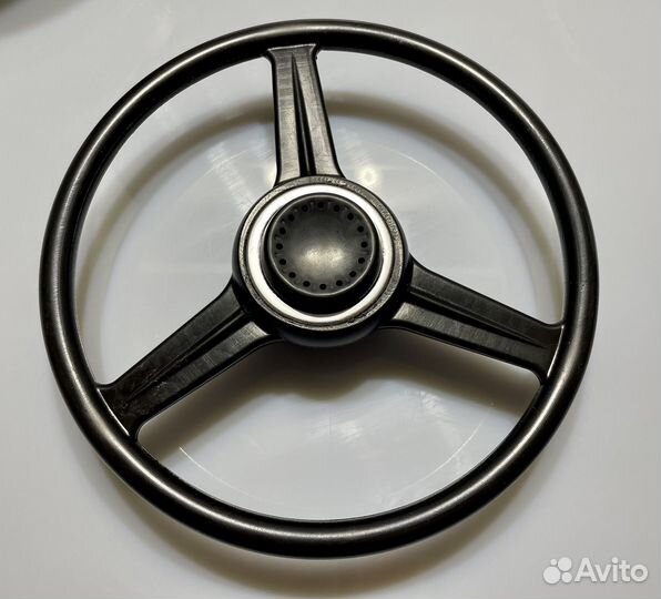 Руль в сборе с пищалкой на педальный москвич 2-3