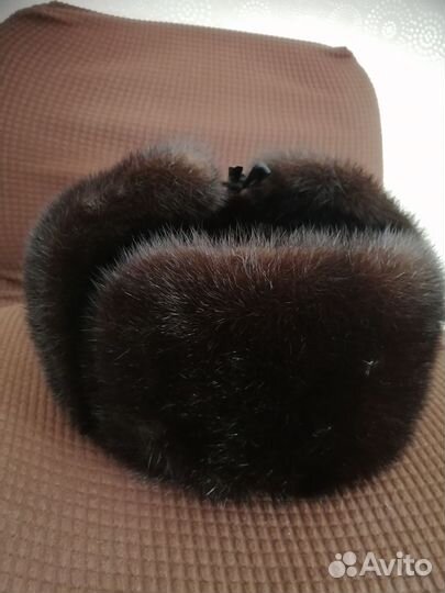 Мужская шапка норковая