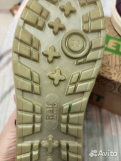 Ботинки демисезонные для девочки 35 размер