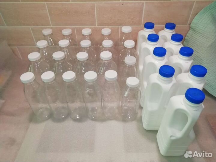Бутылки чистые 30 шт