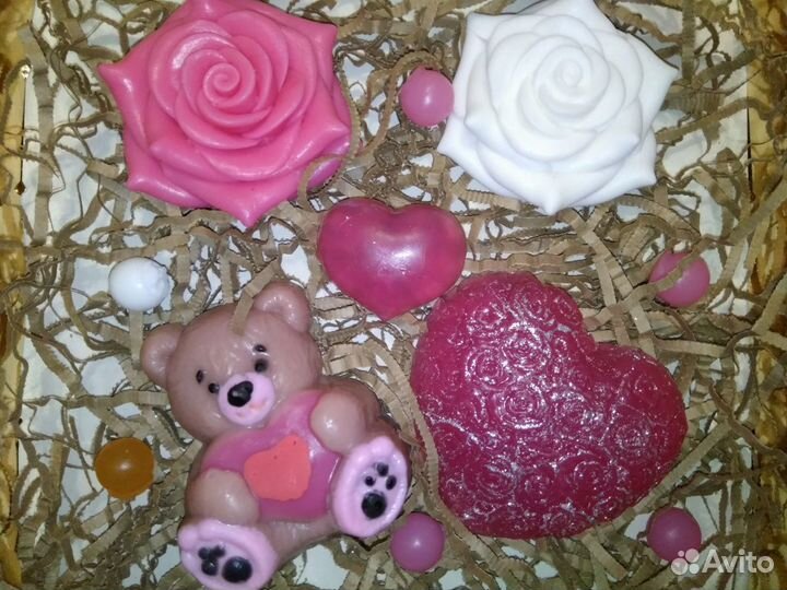 Подарки из мыла ручной работы