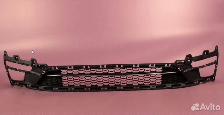 Решётка бампера под дхо Kia Rio 3 2015-2017