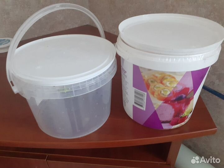 Ведра пластиковые