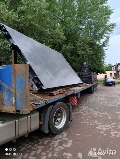 Стационарные автомобильные весы