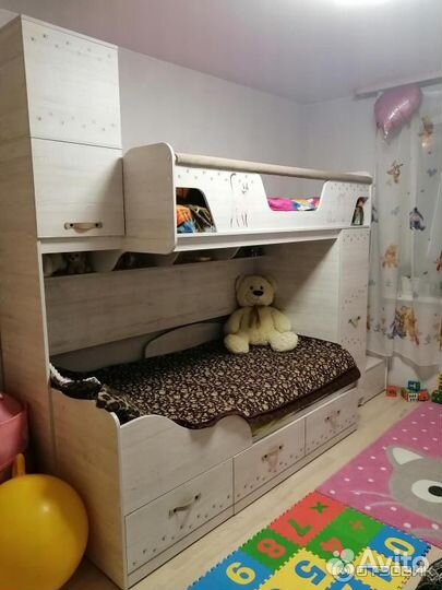 Двухъярусная кровать Марвин