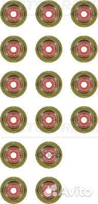 Комплект маслосъемных колпачков комплект 16шт BMW