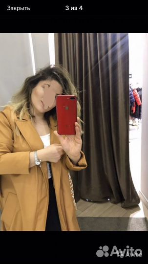 Плащ тренч женский 44 размер