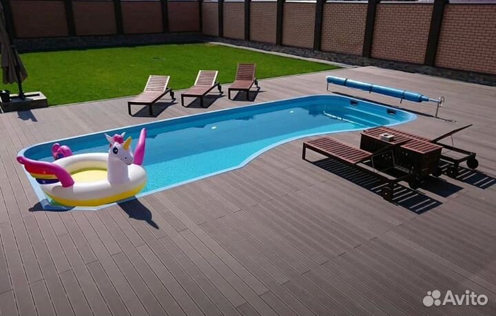 Композитный бассейн 9х3,6