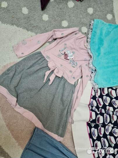 Детские вещи на девочку пакетом 116