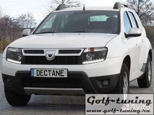 Renault Duster 09-14 Devil eyes, Dayline черные